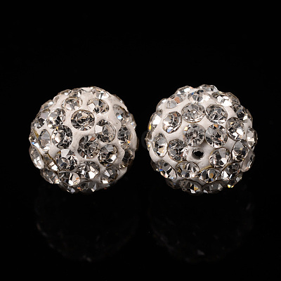 Pave Disco Ball Beads RB-H258-10MM-001-1
