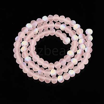 Transparent Glass Beads Strands LS-EGLA-A044-T6mm-MB22-1
