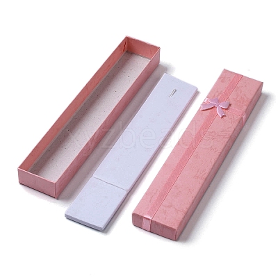 Cardboard Paper Necklace Boxes CON-G021-01B-02-1