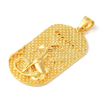 316L Surgical Stainless Steel Big Pendants STAS-B059-01G-12-1