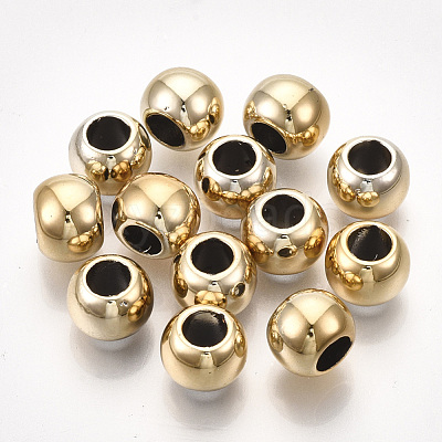UV Plating ABS Plastic Beads X-CCB-S162-28A-02-1