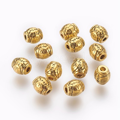 Tibetan Style Alloy Beads X-GLF0604Y-NF-1