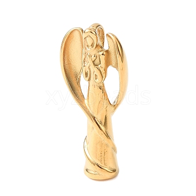 304 Stainless Steel Pendants STAS-G385-09G-1