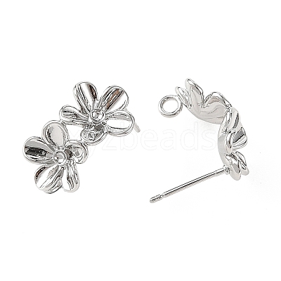 SHEGRACE Brass Stud Earring Findings XGRQ64787-871P-1