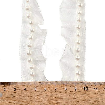 Polyester Satin Lace Ribbon OCOR-XCP0002-77-1
