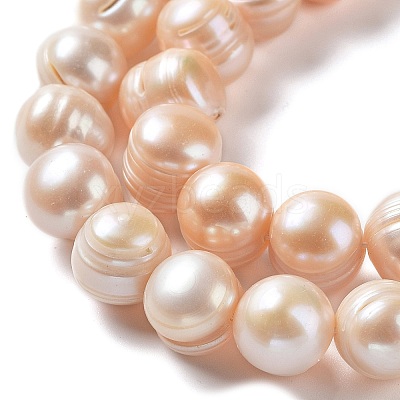 Natural Cultured Freshwater Pearl Beads Strands PEAR-E019-15-1