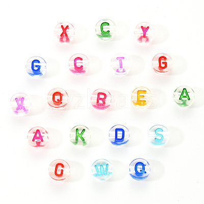 Transparent Clear Acrylic Beads MACR-YW0001-23B-1
