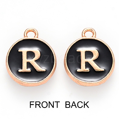Golden Plated Alloy Charms ENAM-SZ0001-25B-R-1