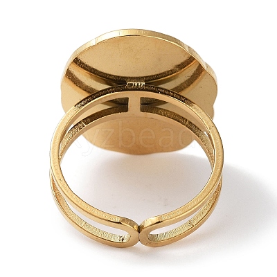 Ion Plating(IP) 304 Stainless Steel Ring RJEW-B059-12G-05-1
