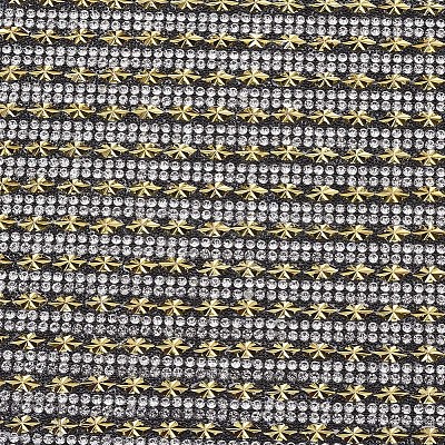 Glitter Hotfix Glass Rhinestone RB-T012-19F-1