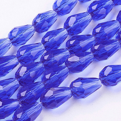 Glass Beads Strands LS-GLAA-R024-11x8mm-3-1