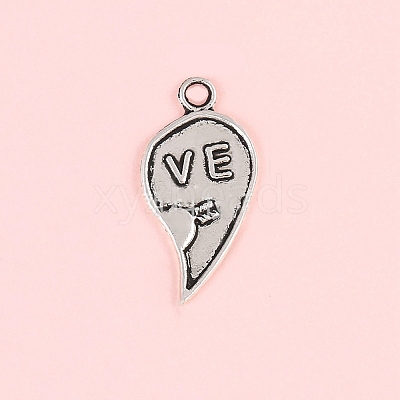 Valentine's Day Tibetan Style Alloy Pendants FIND-CJC0019-25N-1
