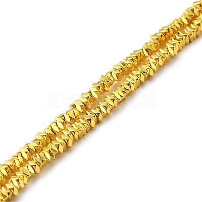 Electroplated Non-magnetic Synthetic Hematite Beads Strands G-G849-05G-1
