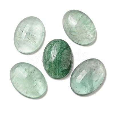Natural Green Fluorite Cabochons X-G-C115-01A-09-1