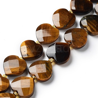 Natural Tiger Eye Beads Strands G-B044-B05-01-1