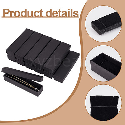 Kraft Paper Jewelry Boxes CON-WH0068-96-1