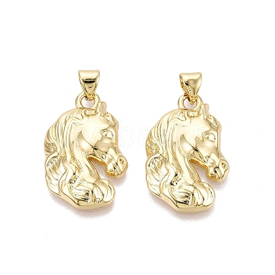 Brass Pendants KK-N287-45B-G-1