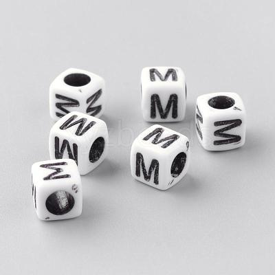 Opaque Acrylic Beads SACR-Q188-02M-1