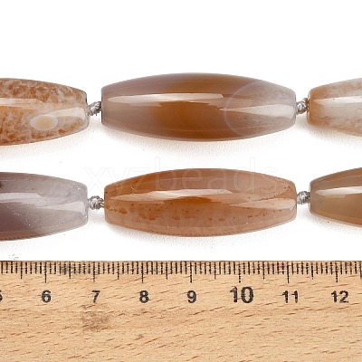 Natural Agate Beads Strands G-L654-G20-01A-1
