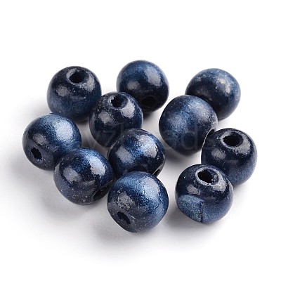 Natural Maple Wood Beads TB16mmY-10-LF-1