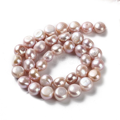 Natural Cultured Freshwater Pearl Beads Strands PEAR-E018-93-1
