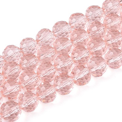 Transparent Glass Bead Strands GLAA-R095-12mm-26-1