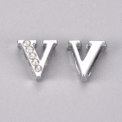 Alloy Slide Charms PALLOY-WH0066-21V-1