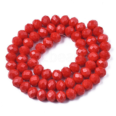 Electroplate Glass Beads Strands LS-EGLA-A044-P4mm-A22-1