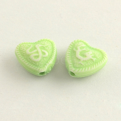 Craft Style Acrylic Beads MACR-Q157-M34-1