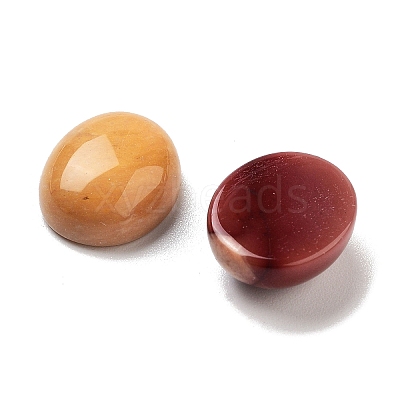 Natural Mookaite Cabochons G-G145-01A-25-1