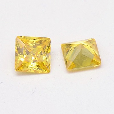 Cubic Zirconia Cabochons ZIRC-M004-6x6mm-003-1