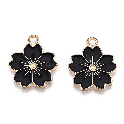 Alloy Enamel Pendants X-ENAM-S121-115D-1