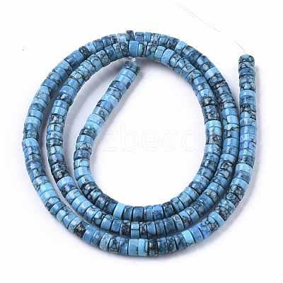 Synthetic Turquoise Beads Strands TURQ-N215-01E-1