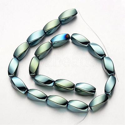 Electroplate Non-magnetic Synthetic Hematite Beads Strands G-F300-11B-1