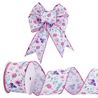 Burlap Ribbon OCOR-WH0105-085-1