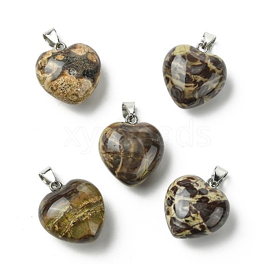 Natural & Synthetic Mixed Stone Pendants G-F820-10A-1