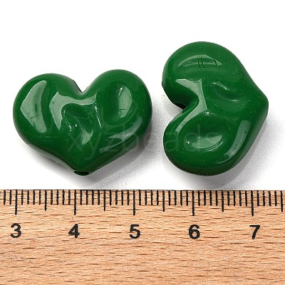 Opaque Acrylic Beads OACR-Z013-33E-1