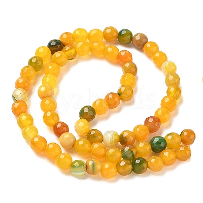 Natural Agate Beads Strands G-C082-A01-56-1