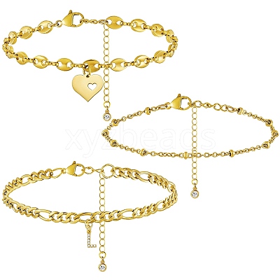 Anklets Sets AJEW-AN00383-12-1