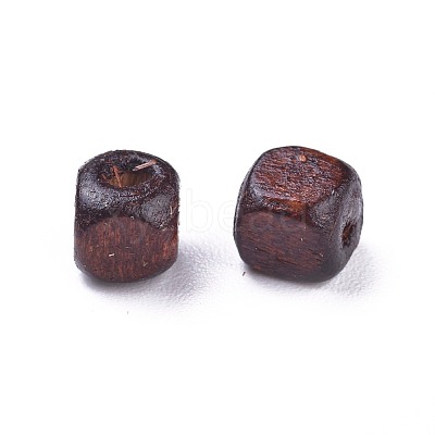Dyed Natural Wood Beads WOOD-S616-1-LF-1