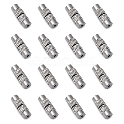 Column Brass Screw Clasps X-KK-M143-01-1