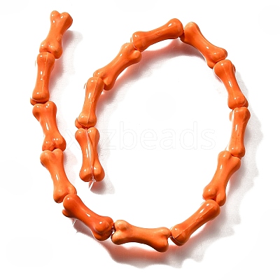 Glazed Porcelain Beads PORC-S002-16A-1