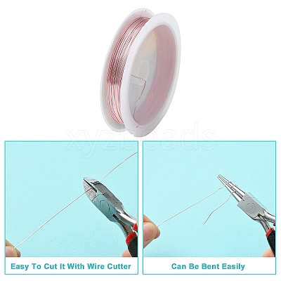 Copper Jewelry Wire CWIR-CW0.5mm-25-1