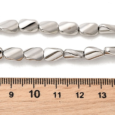 Electroplate Glass Beads Strands EGLA-F166-05A-P-1