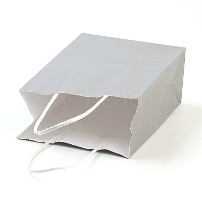 Pure Color Kraft Paper Bags LS-AJEW-G020-C-07-1
