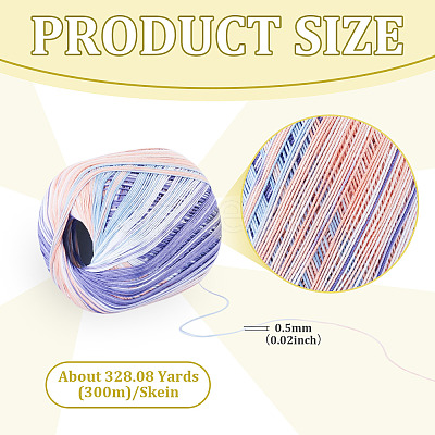 1 Skein Round Cotton Cord OCOR-TA0004-07L-1