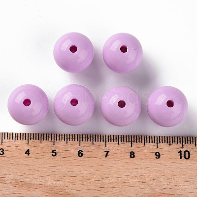 Opaque Acrylic Beads X-MACR-S370-C16mm-A03-1