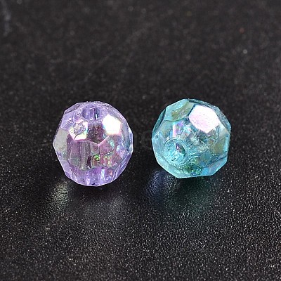 Eco-Friendly Transparent Acrylic Beads PL642-1