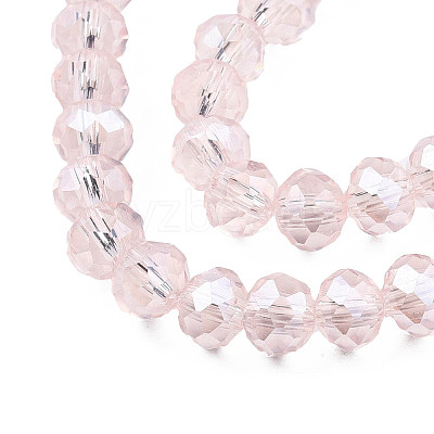 Electroplate Glass Beads Strands EGLA-A034-T1mm-A03-1
