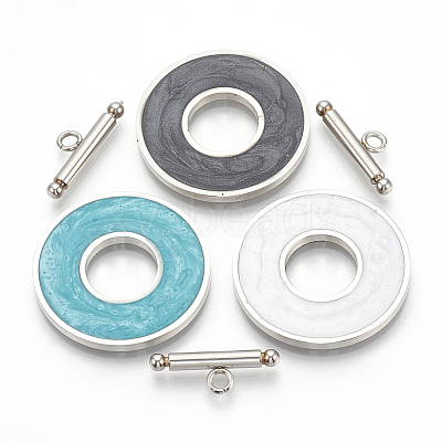 304 Stainless Steel Toggle Clasps STAS-T037-05-1